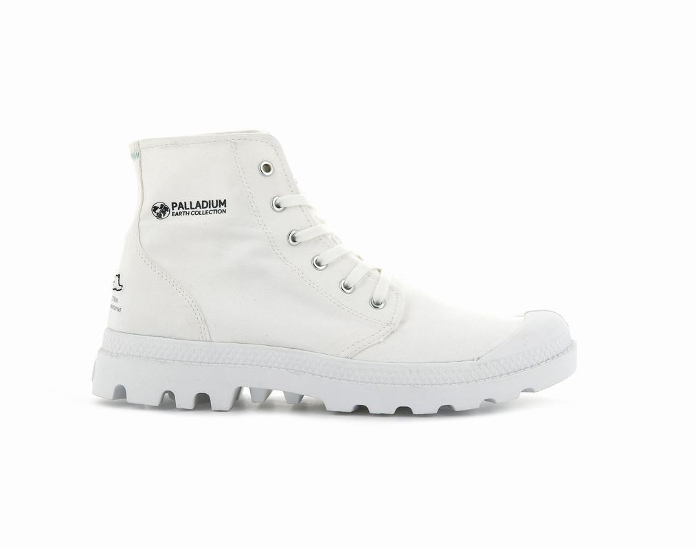 Botas Palladium Pampa Hi Organic Ii Hombre - Blancas ||ZHGS-51763||